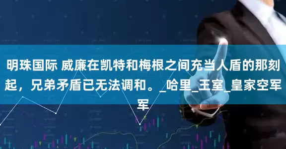明珠国际 威廉在凯特和梅根之间充当人盾的那刻起，兄弟矛盾已无法调和。_哈里_王室_皇家空军