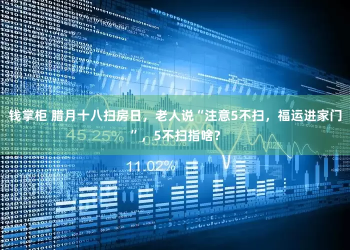 钱掌柜 腊月十八扫房日，老人说“注意5不扫，福运进家门”，5不扫指啥？